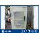 500W Cooling System Outdoor Electronic Equipment Enclosures IP55 With Front Door