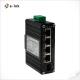 12VDC-48VDC Industrial Small Poe Switch 5 Port Injector