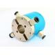 20mm Hollow Shaft Electrical Rotary Union Slip Ring Electrical Contacts Two Gas Passage