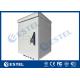 Pole Mounted Outdoor Electronic Equipment Enclosures IP55 With Cooling Fans
