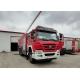 206Kw 4x2 Drive Manual Transmission Water Tanker Fire Truck with 65m Spray Range