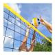 3.5mm Portable Volleyball Net Anti Acid PE Material Large Backstop Net