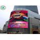 P10 Outdoor Full Color LED Screen Water Proof Cabinet SMD3535 8000 cd/sqm