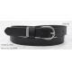 Hand Stitching Loops Ladies Leather Belts , Zinc Alloy Buckle Women's Belts For Jeans