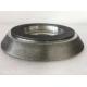 Gray Electroplated CBN Grinding Wheels With Steel Body Coupled