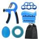 Hand Finger Strengthener Gym Strength Training Metal Grips Kit Finger Exercise Trainer Tool Resistance Adjustable Hand G