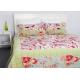 Geometric Quilted Patchwork Bedspreads 3 Pcs Cotton Velvet Embroidered