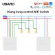 1000W Double Light Switch Neutral Wire Control 190g 3 Gang 2 Way Smart Switch Zigbee Smart Home Need Gateway