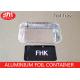 FHK Aluminium Foil Container Rectangle Shape 570ml Volume 20.5cm X 12cm X 4cm