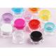 Refillable Clear Cosmetic Containers Transparent Jar Body PP / PETG Material