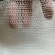 White Lightweight Polyethylene Knitted Mesh Corrosion Resistant 99% Filter Rating