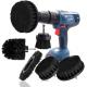 5 pieces Drill Brush drill brushes attachment cleaning brush rim brush scrubber cleaning brush kit