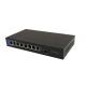48VDC PoE Network Switch 1000FX SFP Or SC Port And 8 10 / 100 / 1000M RJ45 Ports Each TX Port 15.4W