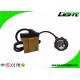 25000lux LED Mining Light 10.4Ah Cap Lamp For Harshest Environments Mining
