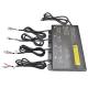 Smart Waterproof On-Board Boat Marine Charger 4 Bank 12V 10 Amp 4 Channel Battery Charger