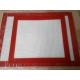 US standard half size fiberglass silicone baking mat
