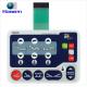 Metal Dome 4 Button Membrane Switch PET Material Custom Waterproof