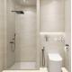 600*1200 Floor Specification Travertine Look Porcelain Floor Tile for Bathroom Design