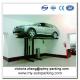 1 Post Car Lift for Home Garage with Hydraulic and Chain Drive