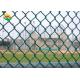 HUILONG 4mm Chain Link Wire Fence , PVC Coated Tennis Court Fencing