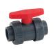 Manual Chemicals Union Type Ball Valve , Medium Pressure True Union Check Valve