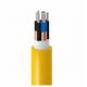 35mm 5 Core Electrical Cable Multi Conductor Power Cable Yellow 12kV - 36kV