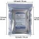 Anti-Static Resealable Bags, 5.9 X 7.9 Inches Plastic Static Free Bag For Motherboard SSD HDD Computer Electronic