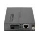PoE Media Converter Fast Ethernet Singlemode Fiber 30W Budget Unmanaged DC48V Input