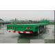 13m Steel Flatbed Container Trailer with lock for steel pump or coontainer transportation