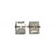Metal Sliver Mobile Phone Replacement Parts For LG G3 Sim Reader
