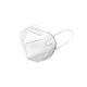 Foldable KN95 Disposable Mouth Mask White Color For Anti Dust / Pollen / Smog