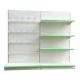 Factory customized color size metal heavy duty shelves wall shelves for cosmetics display gondola