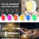 Remote Control LED Puck Lights Wireless Under Cabinet Lighting AA Battery Powered