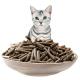 Activated Carbon Pine Wood Cat Litter No Chemical Adhesive Gray Color for Pet Supplies