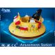 Inflatable Children's Bumper Cars Battery Operated 360 Degree Rotation Function