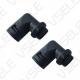 PE Plastic Elbow Connector / Male Thread Barbed Plastic Elbow Hose Connector Horticulture Irrigation