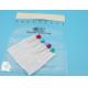 White Plastic 95kPa Bags Latex Free Tourniquet Serum Tubes Blood Collection