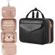 Large Hanging Waterproof Bathroom Cosmetic Toiletries Full Sized Container Custom Travel Bag with Elastic Band Holders