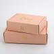 Meduim Size Gold Logo Cosmetic Packaging Box For Mailing Beauty Products