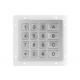 Stainless Steel matrix usb numeric keypad 16 keys compact format