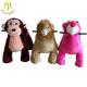 Hansel wholesale outdoor plush electronic kid ride on animals for game center