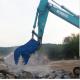 Building Construction Excavator Pulverizer Attachment Multi Processor Low Noise