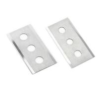 Wholesale Tungsten Carbide Razor Blade three Holes for Paper Slitting