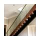 Safety Clear Glass Railing 6mm Thickness Balcony Glass Balustrade