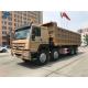 Howo 8x4 12 Wheels Heavy Duty Dump Truck 50 Tons Sand And Stone Loading