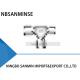 RUBT Union Tee Stainless Steel SS316L Plumbing Fitting Pneumatic Air Fitting High Quality Sanmin
