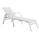 Aluminum Frame Teslin Seat Durable Structure Outdoor Sunbed