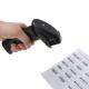 Portable Laser Wired Handheld Barcode Scanner USB RS232 With Adjustable Stand