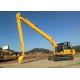 Komatsu Excavator Boom Stick Max Reach Cut Depth 16m Yellow Color Q345B Q690D