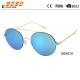 2017 new style  round metal sunglasses with 100% UV protection lens
